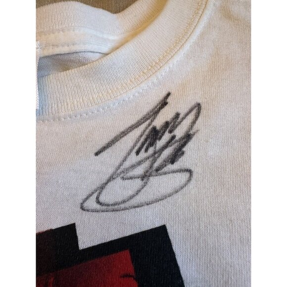 SIGNED-Tony Stewart-Hass # 14 NASCAR Racing T-Shirt Office Depot-‎ XL-Autograph - Picture 4 of 8